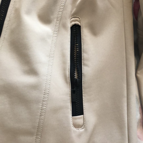 MELANIE LYNE long coat, Color Tan/Cream, size TP/XS - Picture 10 of 10